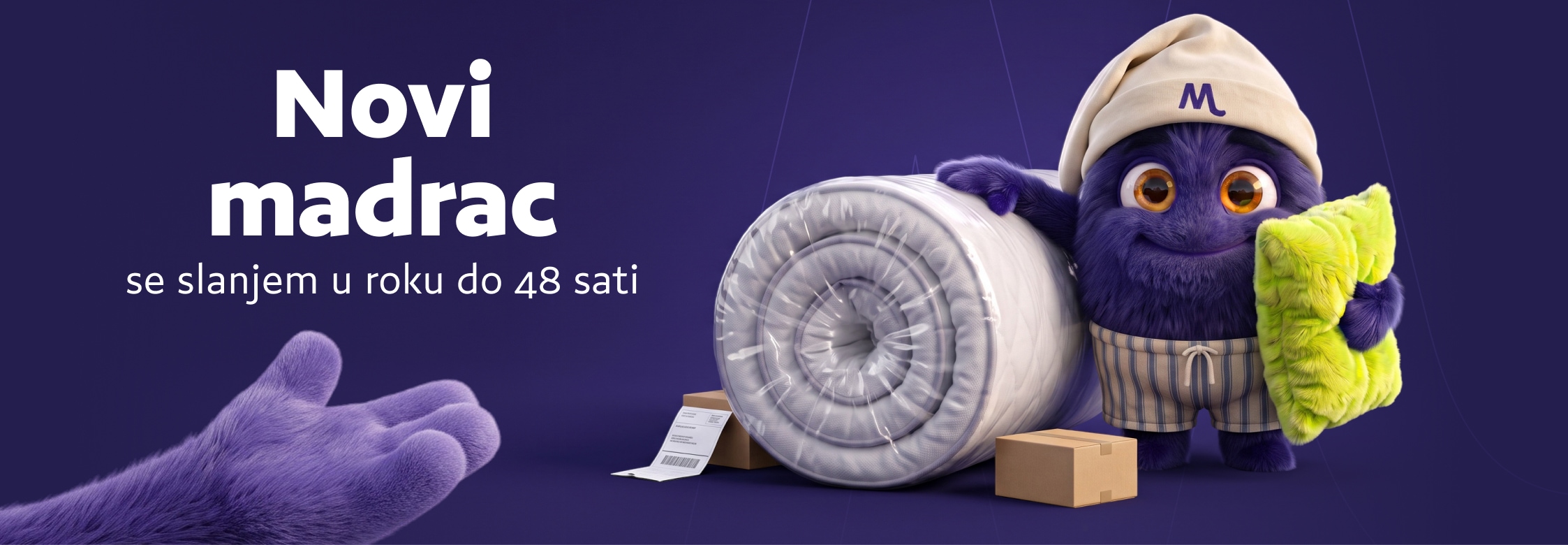 Novi madrac se slanjem u roku do 48 sati | Wilsondo.hr