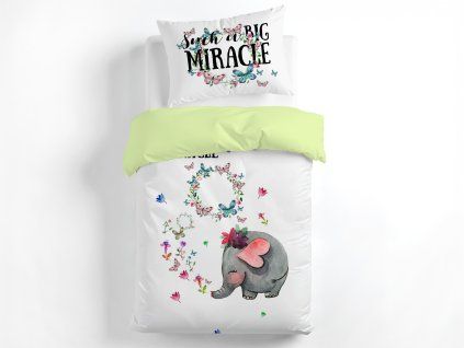 Pamučna posteljina Little Jumbo